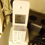 Ny modernare telefon även i fikarummet