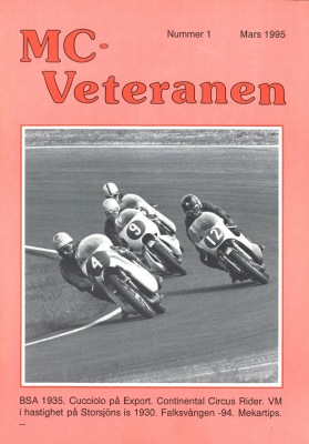 MC Veteranen 1995 - MC Veteranen nr 1-1995