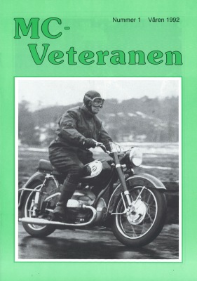 MC Veteranen 1992 - MC Veteranen nr 1-1992