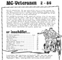 MC Veteranen 1986