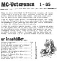 MC Veteranen 1985