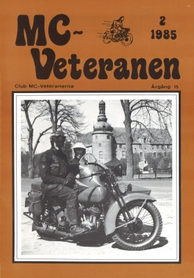 MC Veteranen 1985 - MC Veteranen nr 2-1985