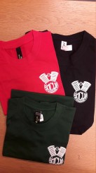 Utförsäljning t-shirts, buffar och mössor!