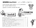 Innehållsförteckning nr 4-1979 QVARNA-kuriren (MC Veteranen) 1979