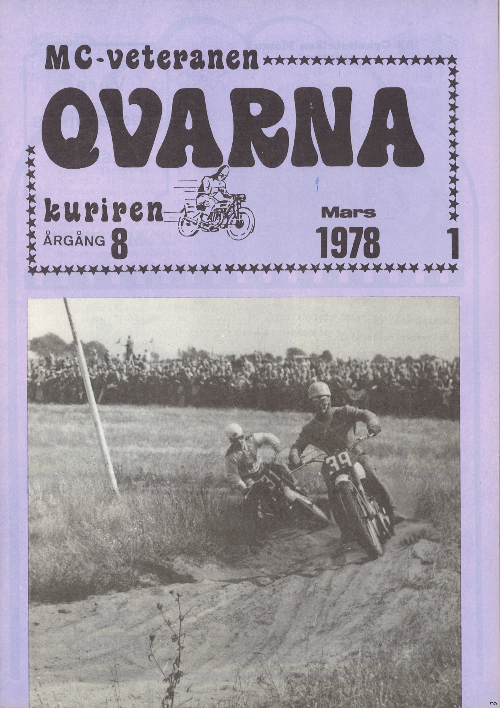 QVARNA-kuriren (MC Veteranen) nr 1-1978 QVARNA-kuriren (MC Veteranen) nr 1-1978