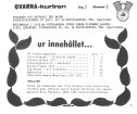 Innehållsförteckning nr 2-1977 QVARNA-kuriren (MC Veteranen) 1977