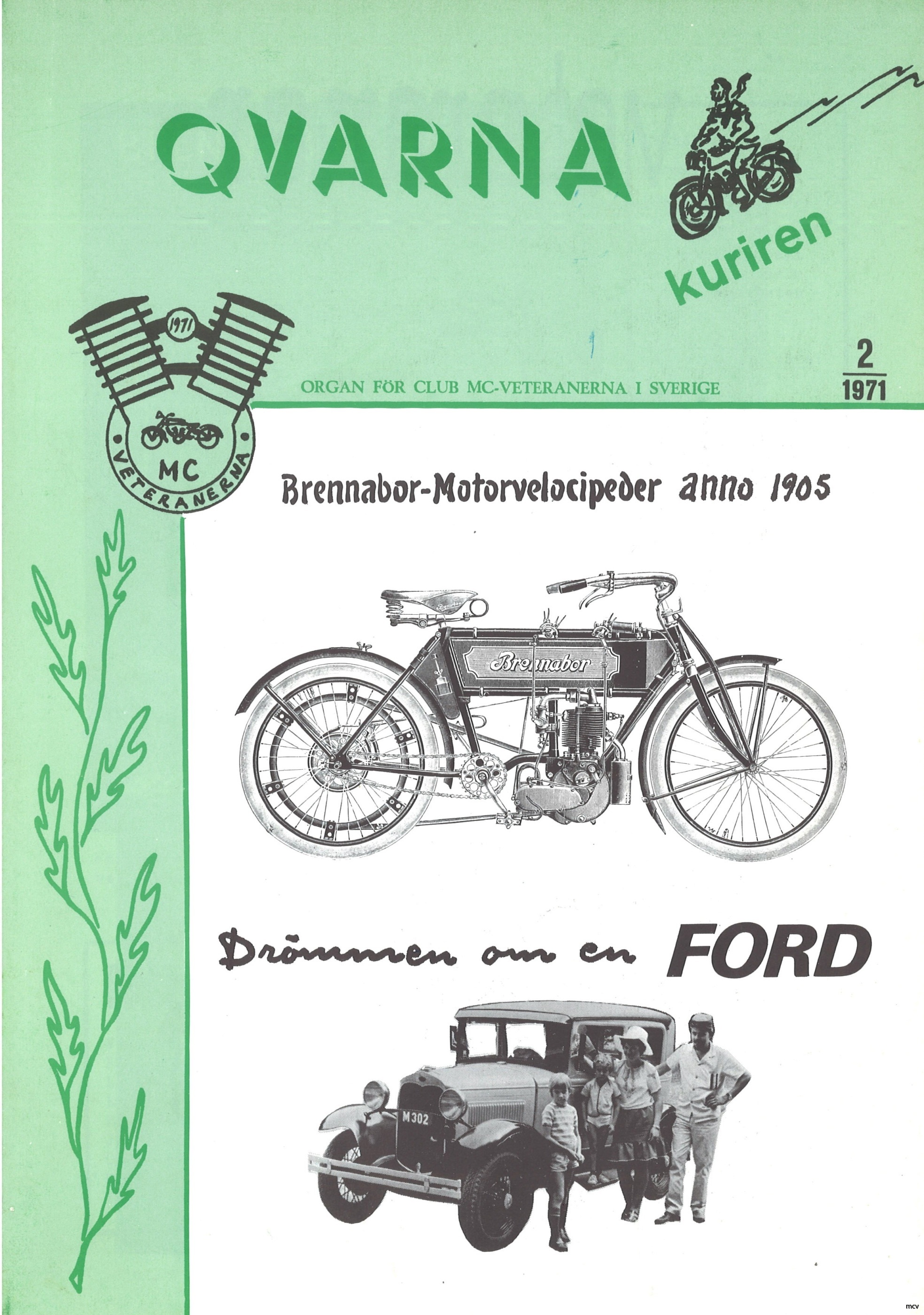 Qvarna-kuriren nr 2-1971 Qvarna-kuriren nr 2-1971
