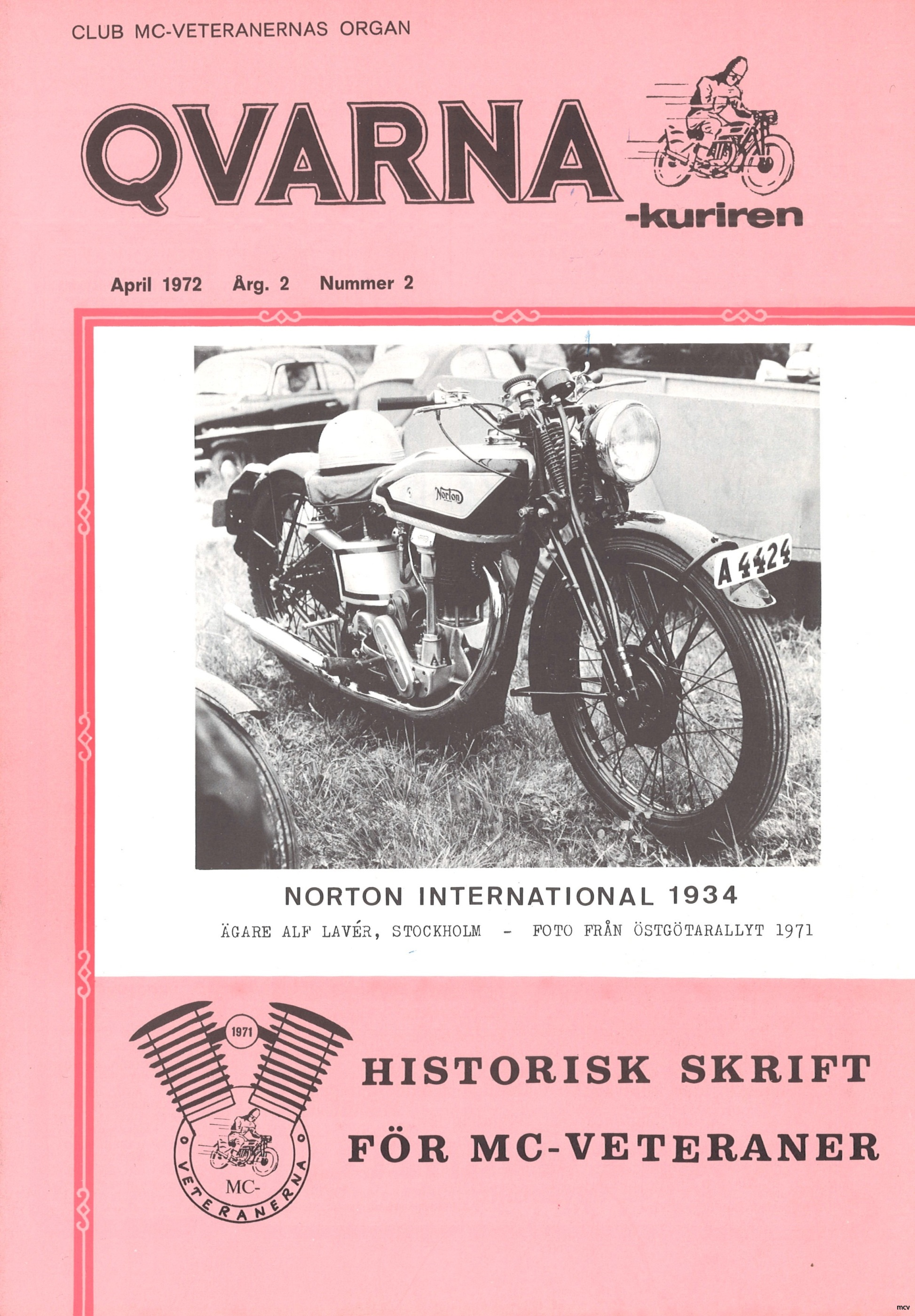 QVARNA-kuriren nr 2-1972 QVARNA-kuriren nr 2-1972