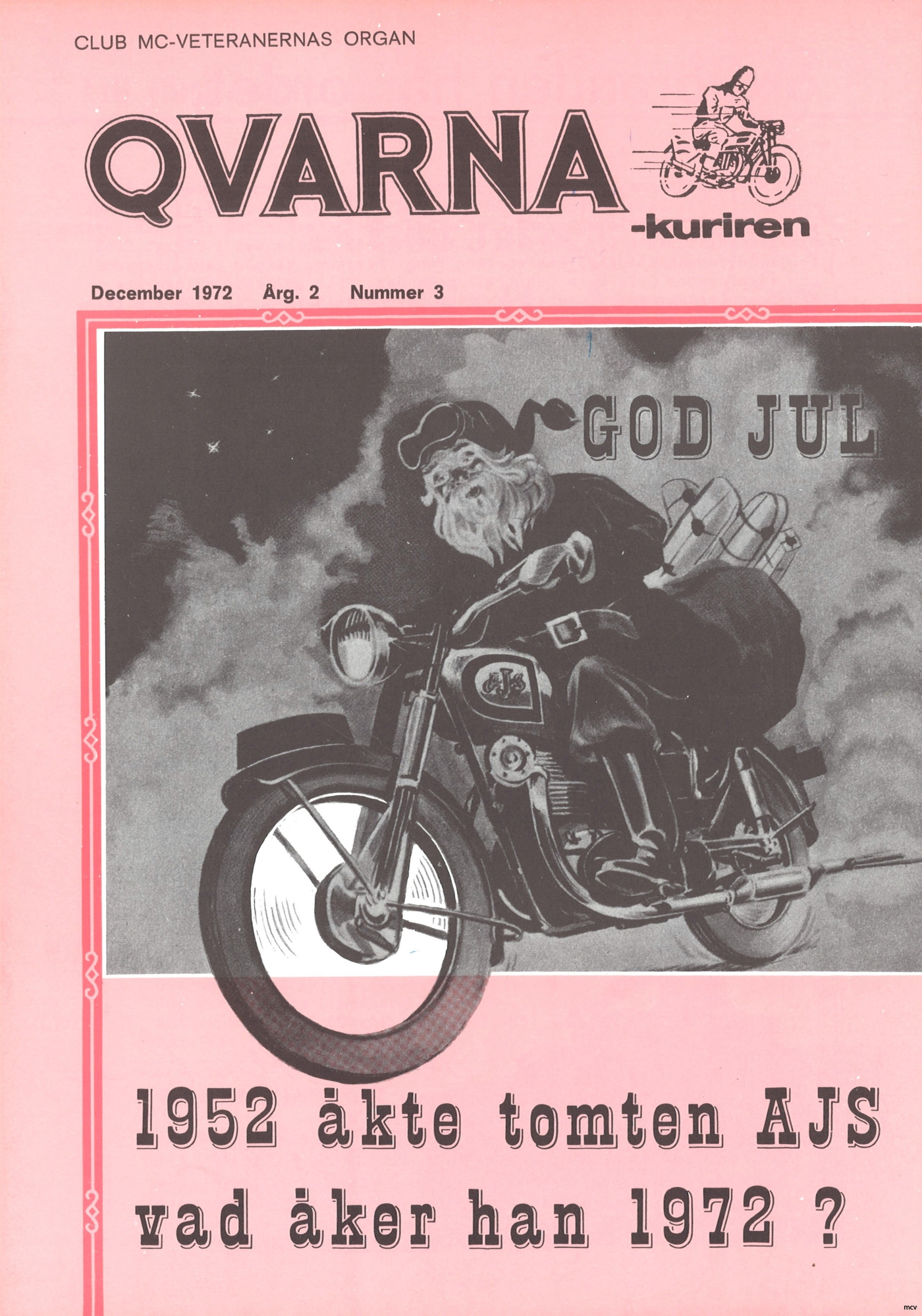 QVARNA-kuriren nr 3-1972 QVARNA-kuriren nr 3-1972