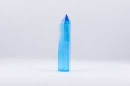 Aqua Aura stav/spets | trumlade spets stav kristaller slipade stenar healing stenar chakra stenar - 67g, 6cm