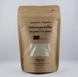 Ashwagandha | pulver holistisk homeopati alternativ hälsa (ekologisk) - 100g
