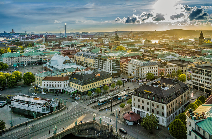 Central Gothenburg. Photo: Per Pixel Petersson/imagebank.sweden.se Central Gothenburg. Photo: Per Pixel Petersson/imagebank.sweden.se