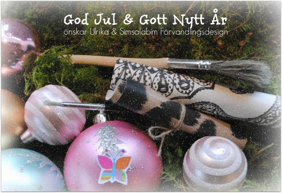 God Jul önskar Ulrika & Simsalabim Förvandlingsdesign! God Jul önskar Ulrika & Simsalabim Förvandlingsdesign!