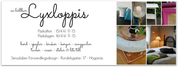 Hållbar LYXLOPPIS & utförsäljining i påsk! Hållbar LYXLOPPIS & utförsäljining i påsk!