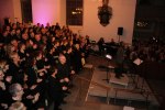 Konsert med Cinque Cullar i Karlshamn, januari 2012. Heliga Kors Gospel deltog som en av flara körer. Foto: Martina Karlsson
