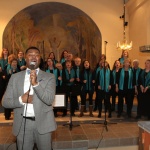 Konsert tillsammans med Walter Owens i Listerby kyrka 31 januari. Foto: Martina Karlsson