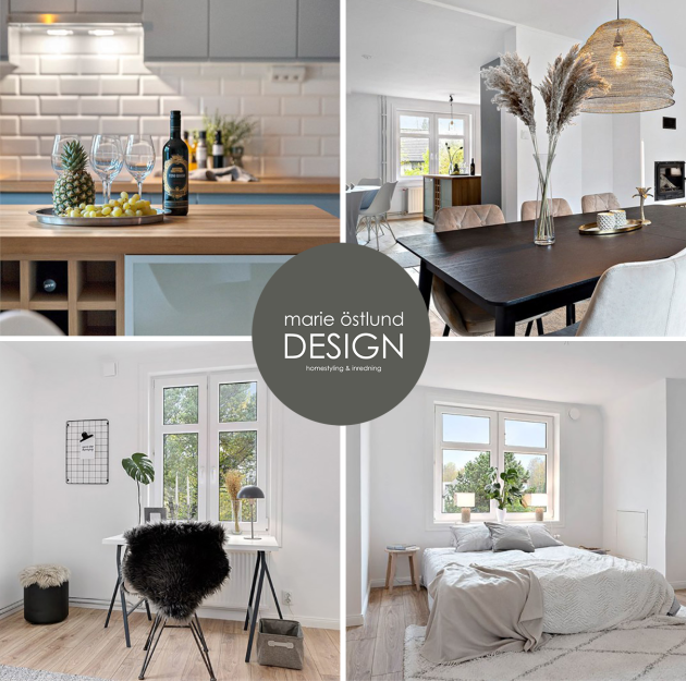 Homestyling villa i Halmstad - Marie Östlund Design Homestyling villa i Halmstad - Marie Östlund Design