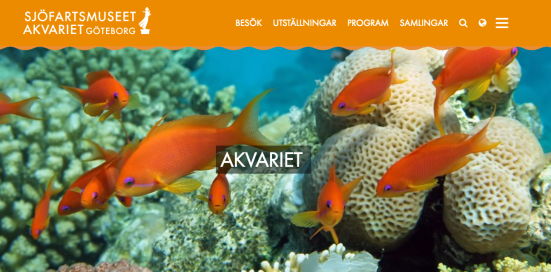 Språkbolaget – translation of marketing texts – Maritime Museum and Aquarium