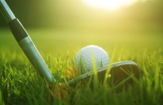 Språkbolaget_golfboll och golfklubba Språkbolaget_golfboll och golfklubba