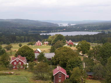Utsikt mot Tolg från Nykulla utsiktstorn Utsikt mot Tolg från Nykulla utsiktstorn