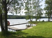 Badplatsen vid Asasjön Badplatsen vid Asasjön