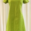 Solbritt klänning Sommar Lime - XX Large