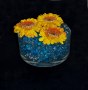 Blommor i gelekulor