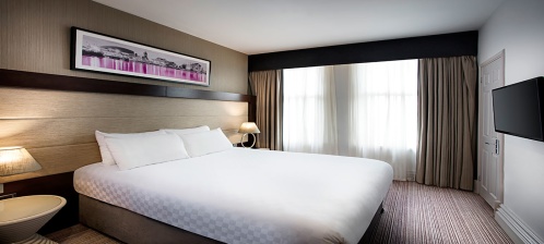 Auf dem Bild sieht man ein Doppelzimmer Auf dem Bild sieht man ein Doppelzimmer