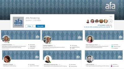 LinkedIn intern profil AFA Försäkring LinkedIn intern profil AFA Försäkring