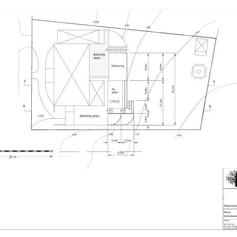 Bygglovsritning planskiss