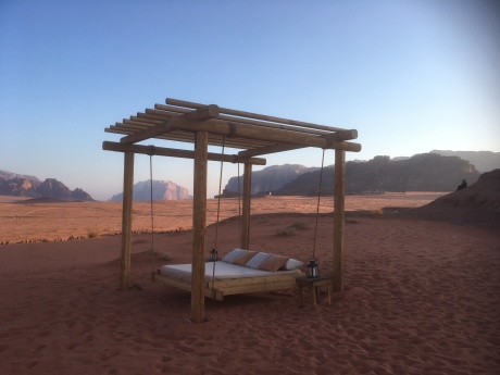 Vila i Wadi Rum, Jordanien. Foto: Privat Vila i Wadi Rum, Jordanien. Foto: Privat