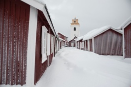 Anders Alm, Gammelstad during winter