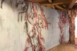 Pilar De Burgo's installation at Havremagasinet, Boden