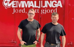 Johan Funke och Jesper Andersson. Foto: Privat