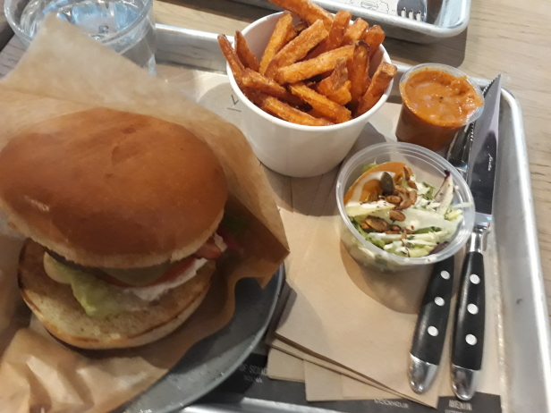 Min goda lunchburgare på Vigårda Min goda lunchburgare på Vigårda