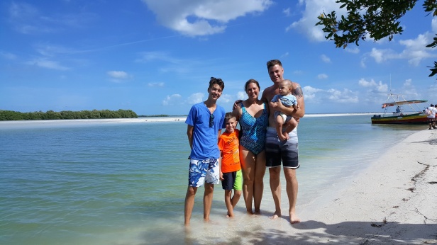 Isla de Passion, precis utanför Holbox Isla de Passion, precis utanför Holbox