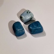 Opal, blå ca 20 mm