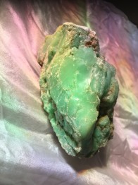Opal grön, rå - Opal grön rå 228 gr