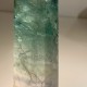 Fluorit grön, polerade spetsar - H ca 10  cm 127 gr