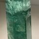 Fluorit grön, polerade spetsar - h Ca 8 cm 83 gr