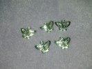 Fjäril liten/Butterfly small Silver 18x22mm