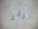 Julgran/Christmas tree Silver 9x16mm