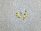 Togglelås/T-bar clasp (Guldpläterad/Gold plated)