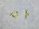 Togglelås/T-bar clasp (Guldpläterad Livboj/Gold plated Lifebuot))