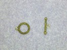 Togglelås/T-bar clasp (Guldpläterad Rep/Gold plated Rope)