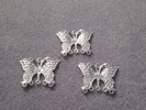 Fjärill stor/Butterfly large Silver