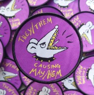 Mayhem - tygmärke