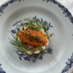 Löjrom förrätt Kanalhotelllet