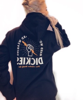 dickies hoodie svart