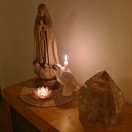 Mother Mary är med vid healingen